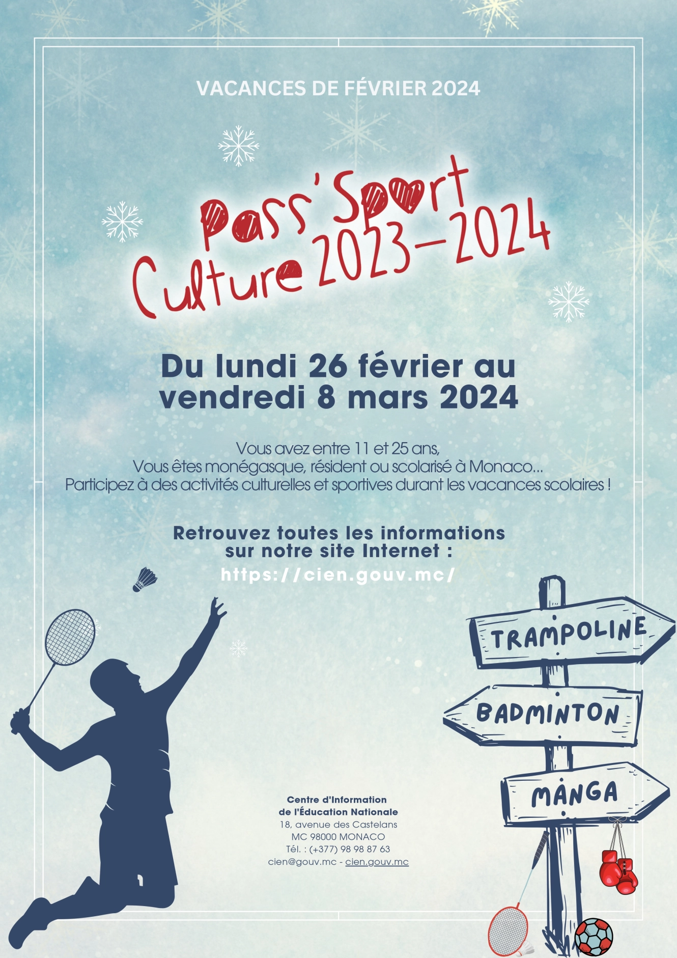 2024_Affiche Pass'Sport Culture Hiver 2024