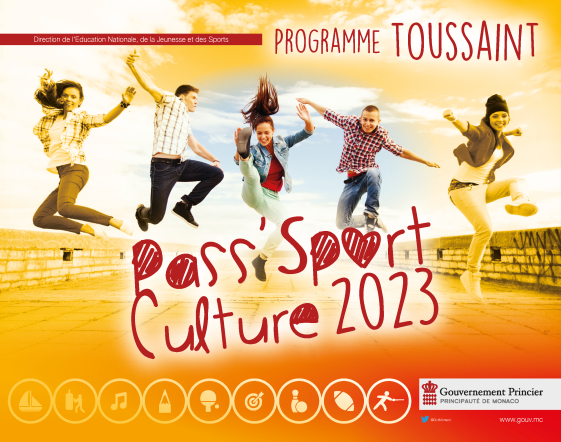 Visuel Pass'Sport Culture Toussaint 2023