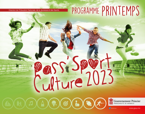 Affiche Pass'Sport Culture Printemps 2023